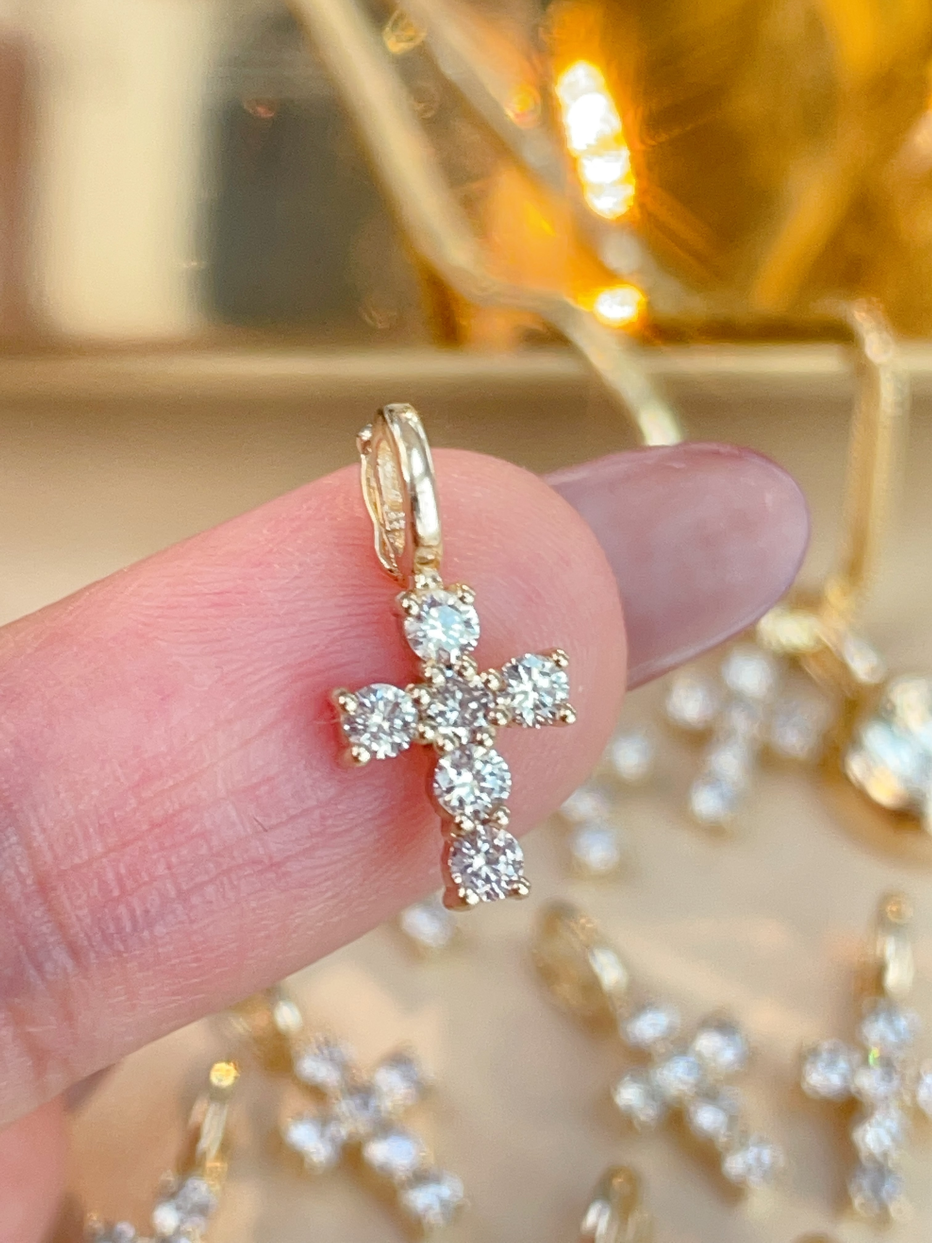 十字架萬能球吊墜 N240454