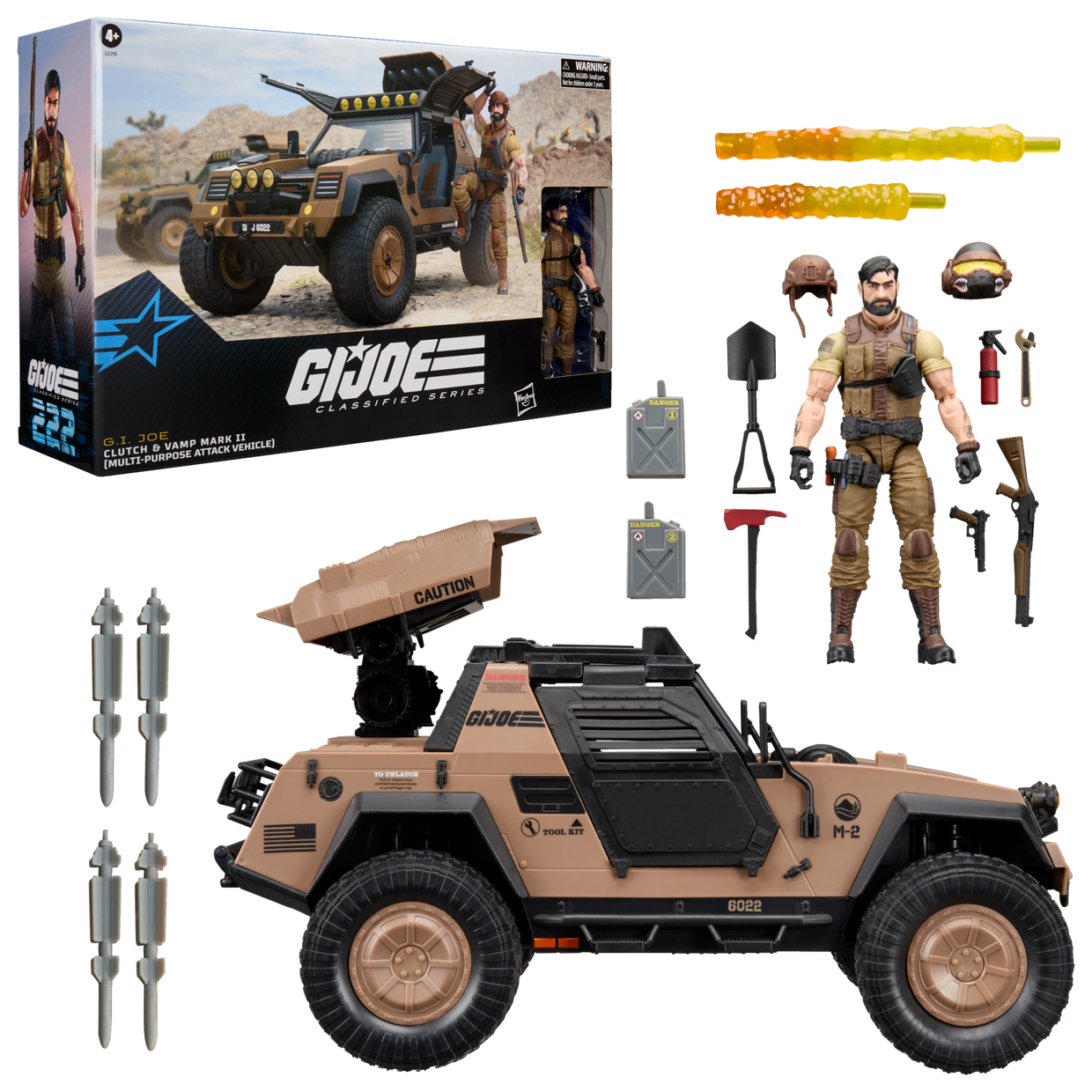 預訂商品 G.I. Joe CS # 222 Clutch & VAMP Mark II