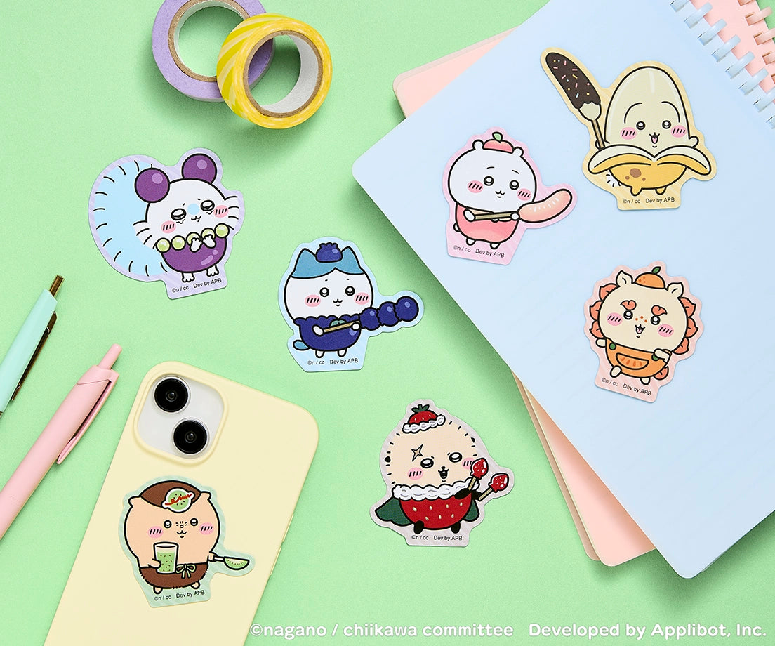日本 Chiikawa Pocket 水果款 手機貼紙