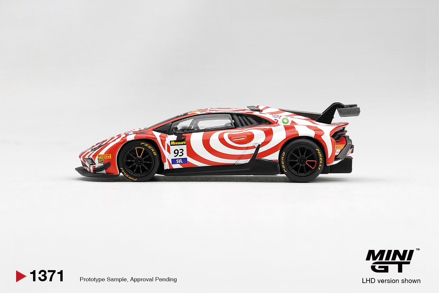 Pre Order - MINI GT ( MGT01371-L ) Lamborghini Huracan GT3 EVO2 #93  Wall Racing 2025 Bathurst 12 hrs / MINIGT 預訂優惠價 Pre-Order Price: HK$107