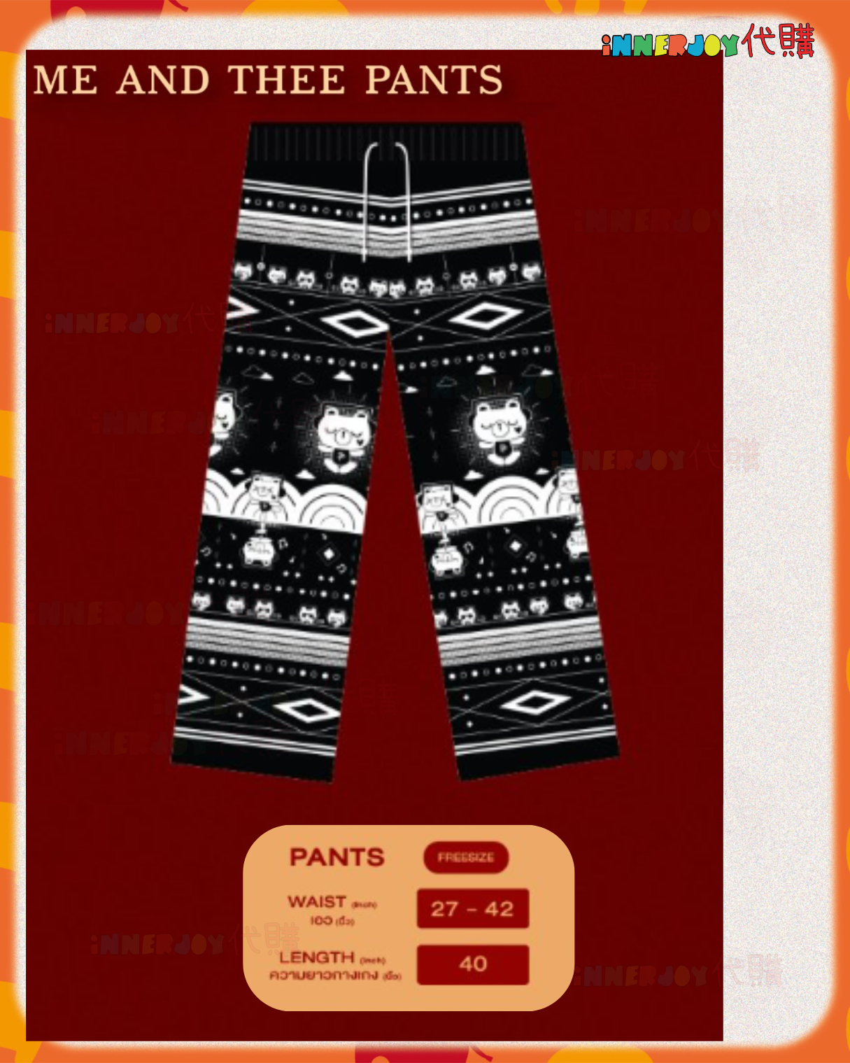 泰國現貨及預購 | PondPhuwin - Me and Thee Fan Party and After Party Official Merchandise 官方周邊