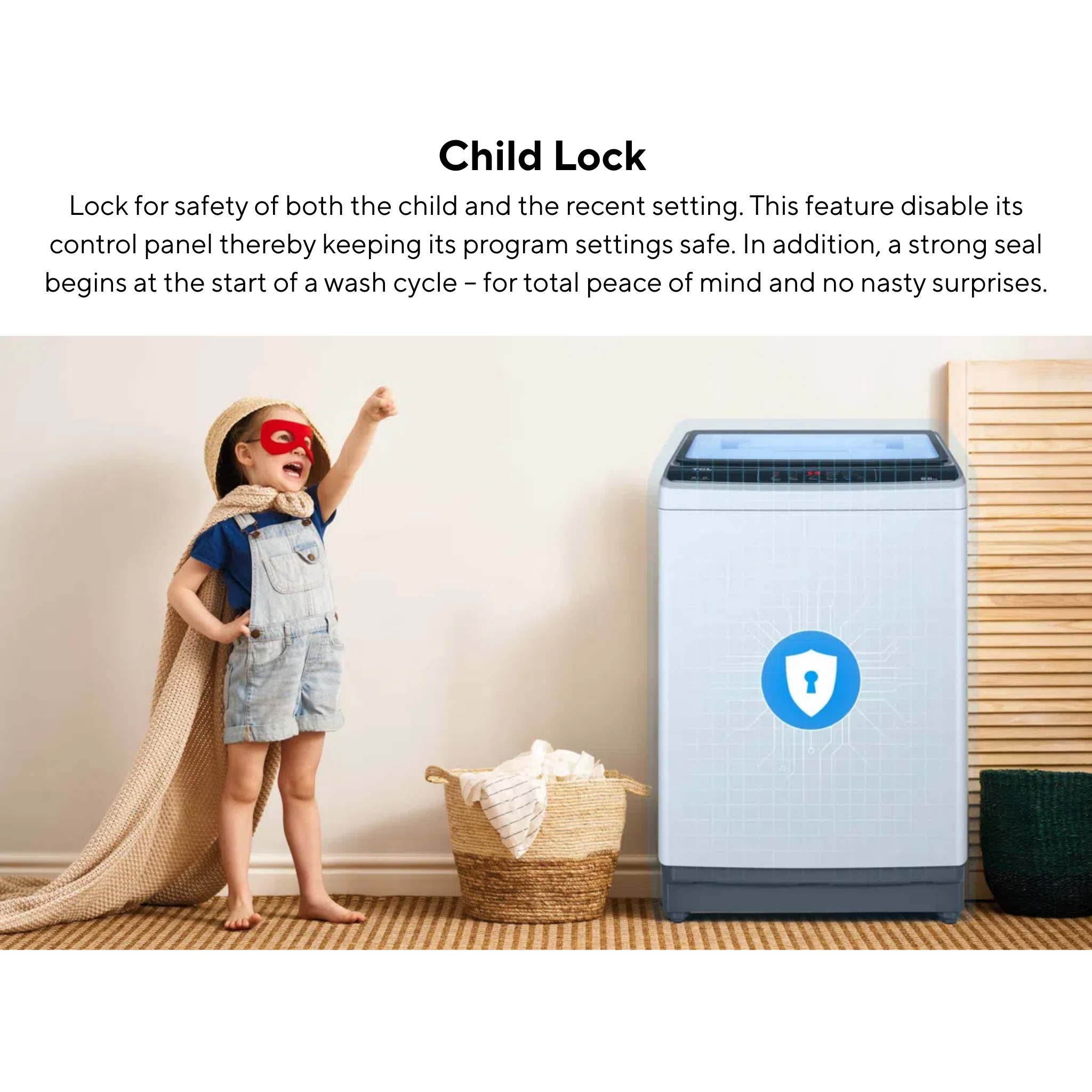 TCL 12kg Top Load Washing Machine (TWA120-F30G)