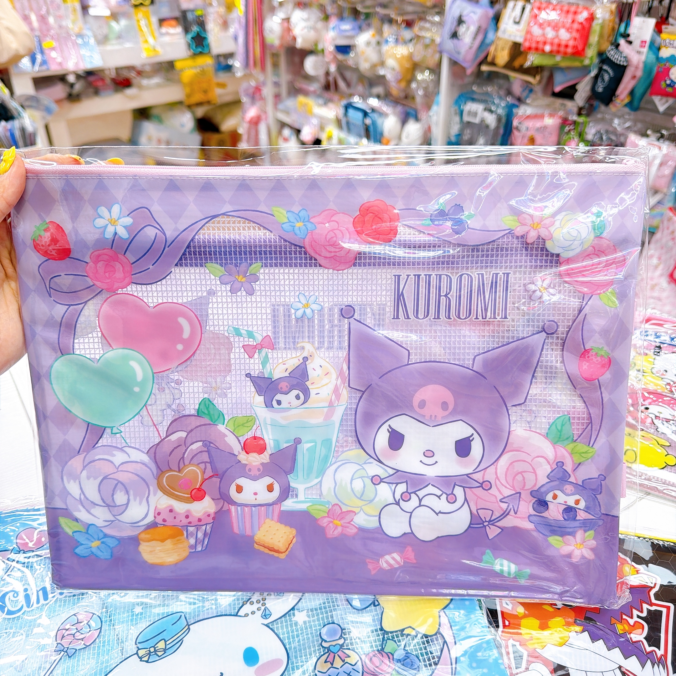 原裝行貨 Sanrio 比卡超 a4功課袋