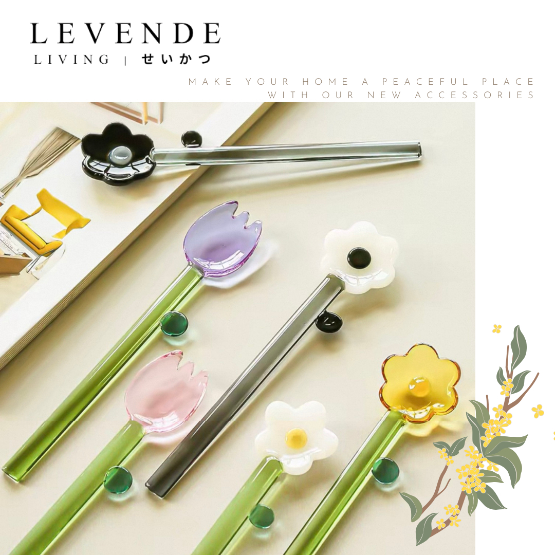 Levende 花語玻璃攪伴棒