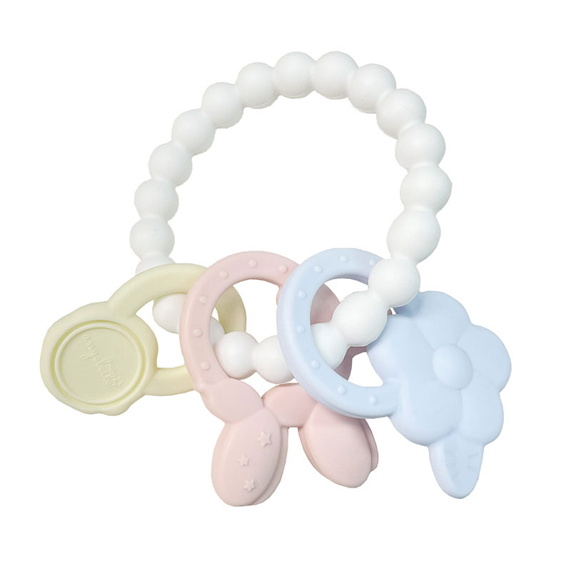 🇯🇵預訂 日本直送🇯🇵Angelette 米白色牙膠吊墜玩具