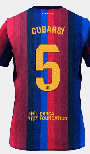 Barcelona 巴塞羅拿 2026-27 主場印字 (內有多選，不是球衣)