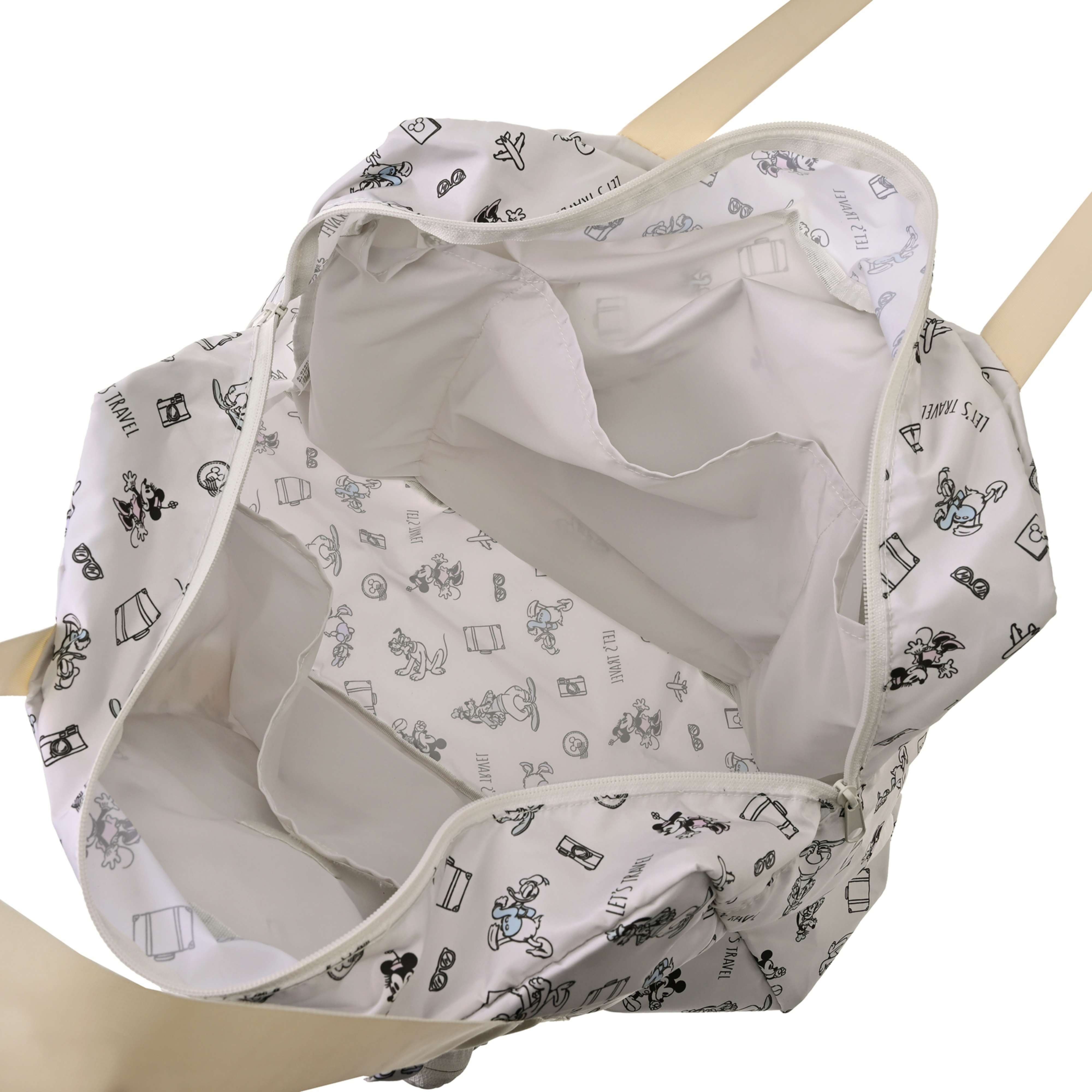 🌸 【預訂】Mickey & Minnie 手提折疊行李袋 (L) - Disney Magical Travel