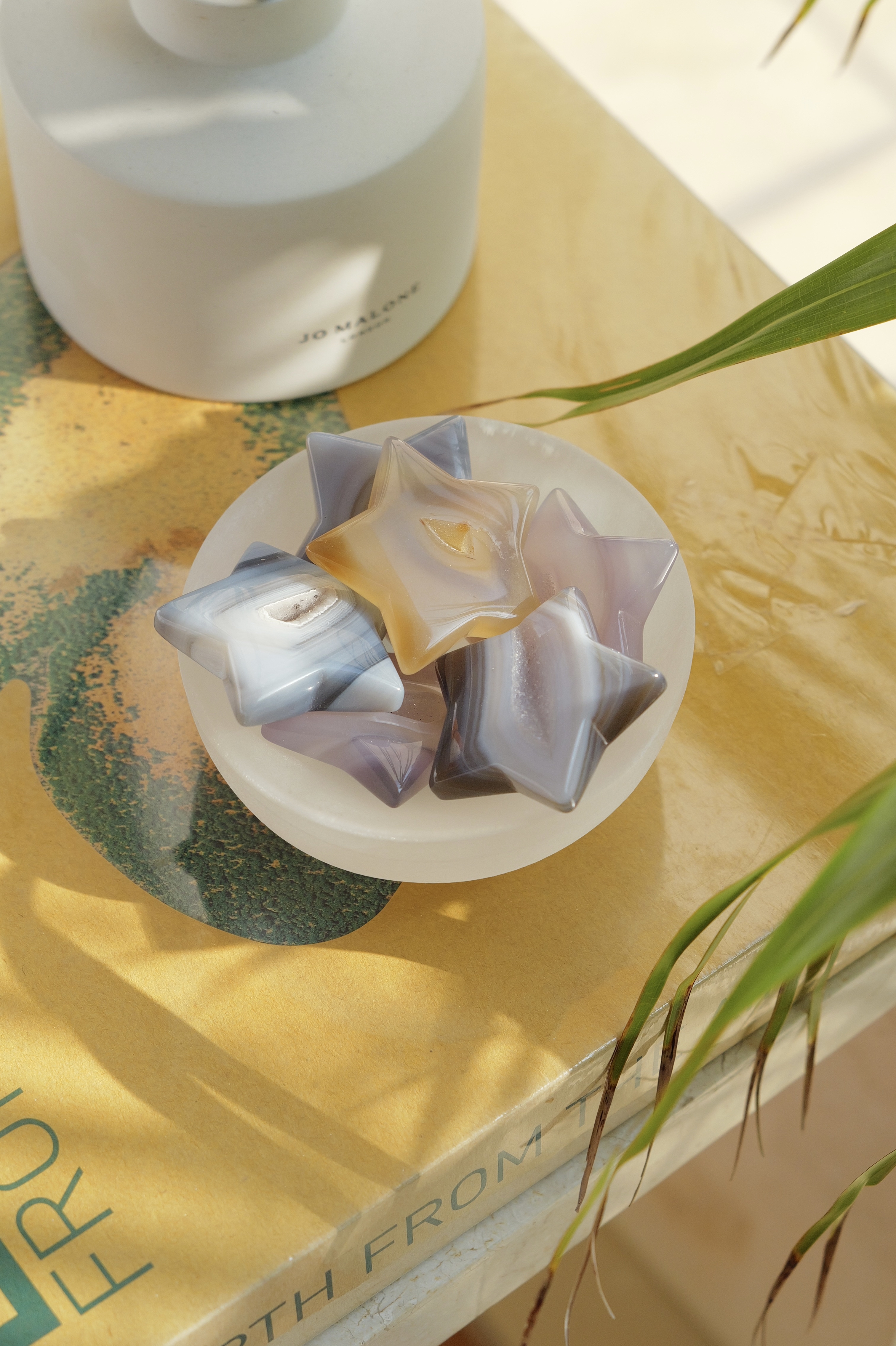 ༒5.1cm小星星晶牙瑪瑙擺件 ༒ AG.1302H1MGM3-RA27*5A-