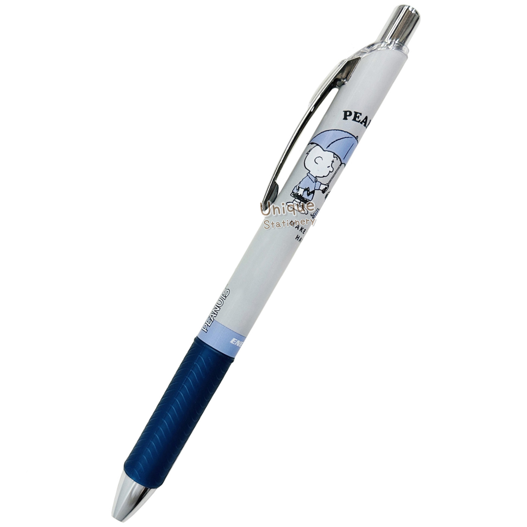 現貨｜Snoopy 日本製 Pentel EnerGel 0.5mm 黑色 啫喱筆 (CR140915)