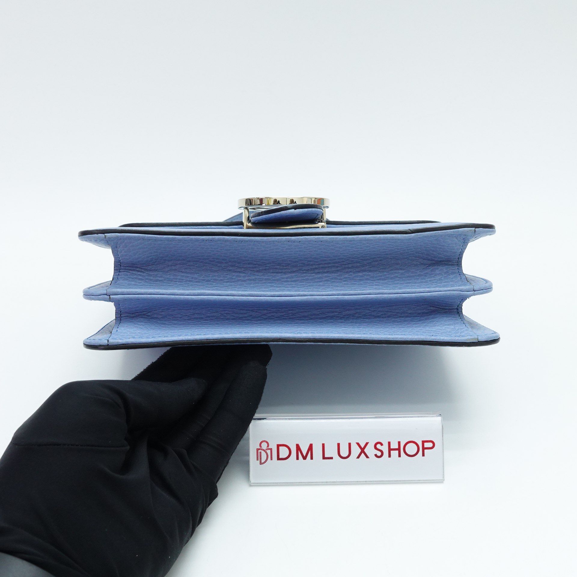 Gucci Blue Interlocking Sling Bag