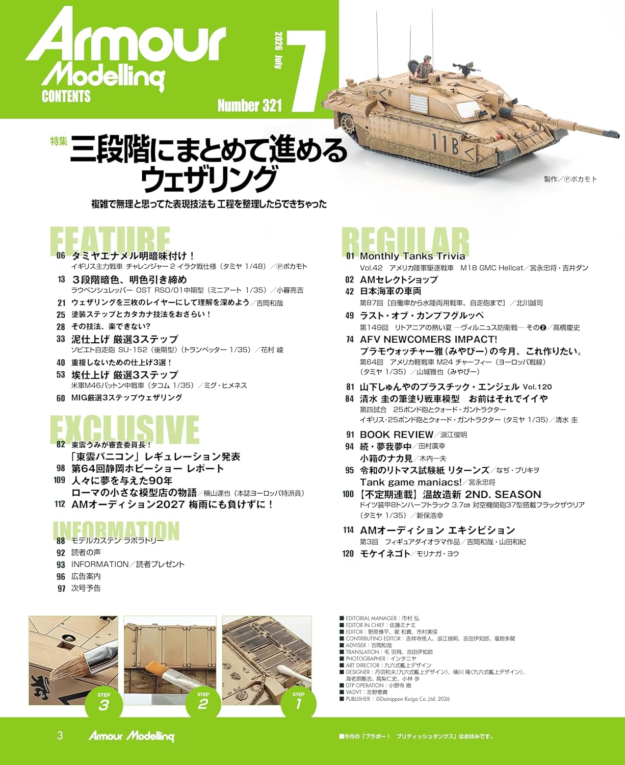 Armor Modeling 2026/07 (Vol.321)