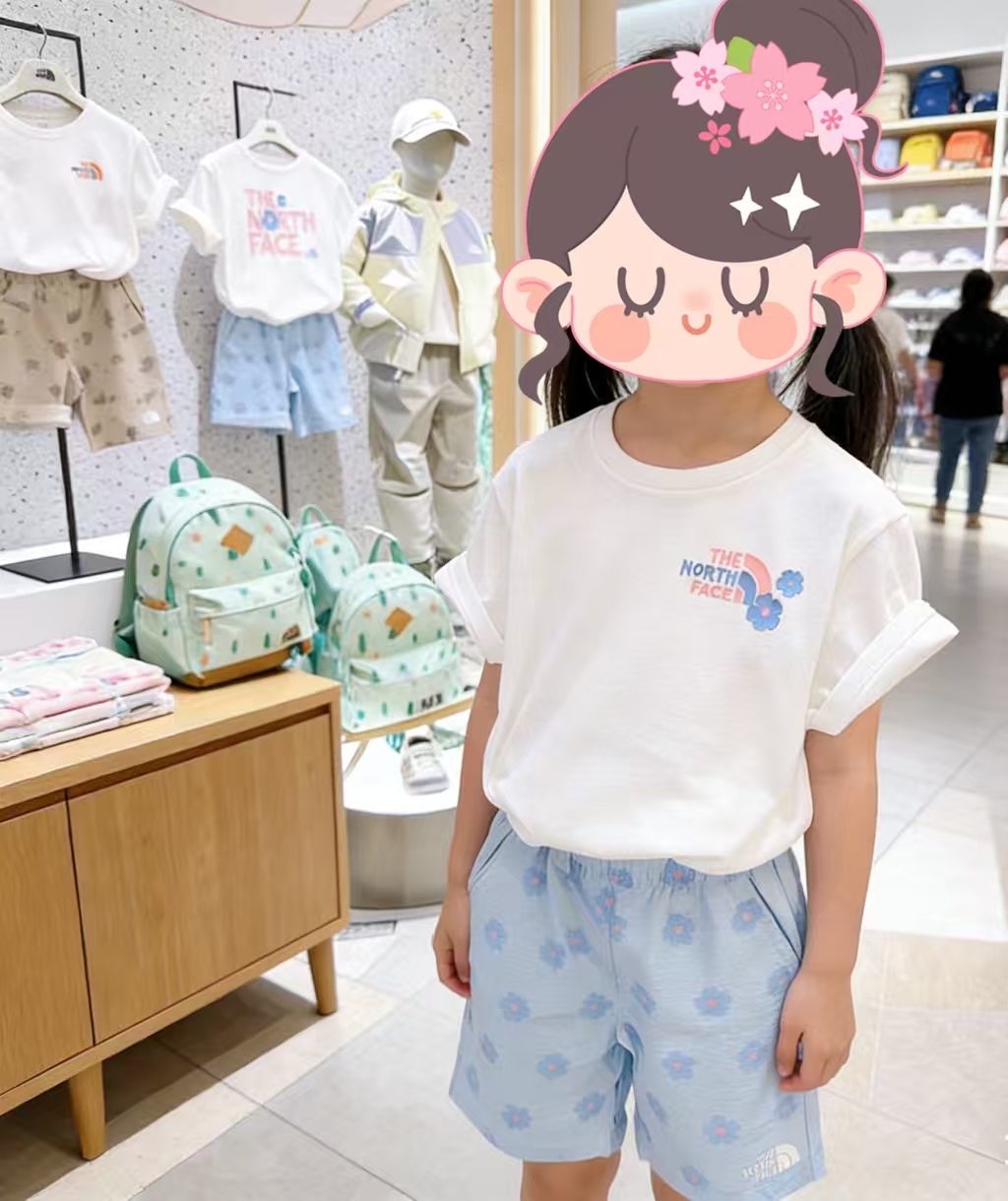 0679 韓TNF 防曬速乾冷感親子