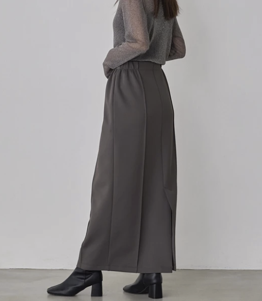 優雅細褶長裙 - 2026 流行穿搭  優雅長裙 春夏時尚穿搭 柔軟舒適 成人休閒 日常穿搭 易於配搭 日本直送   #JP-I-260015