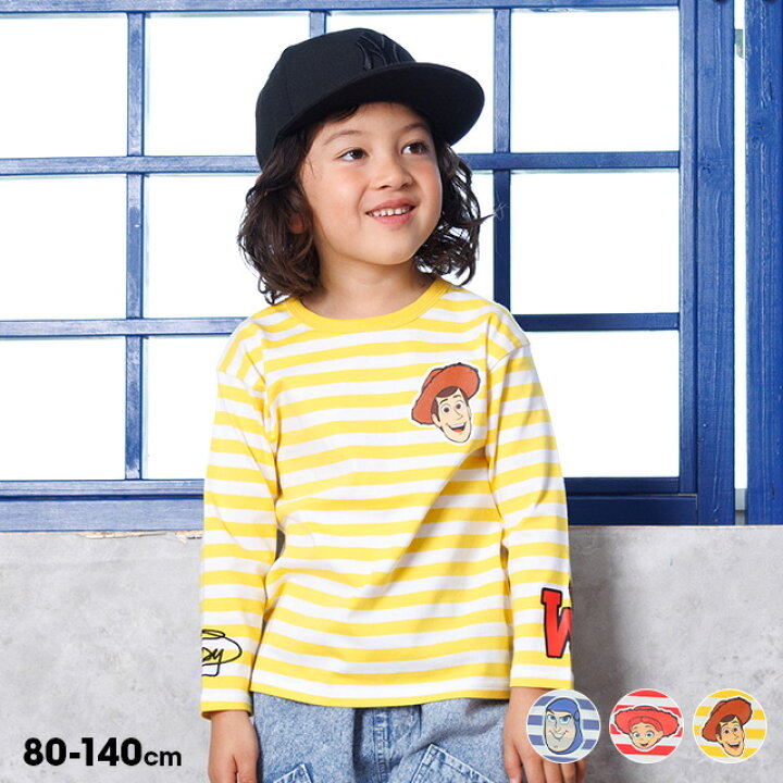 🇯🇵預訂 日本直送🇯🇵Babydoll x Toy Story系列三色人物印花條紋長袖上衣