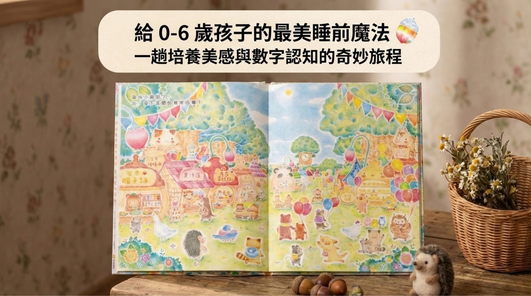 🔸預購貨品🔸小刺蝟波奇卡的森林購物記