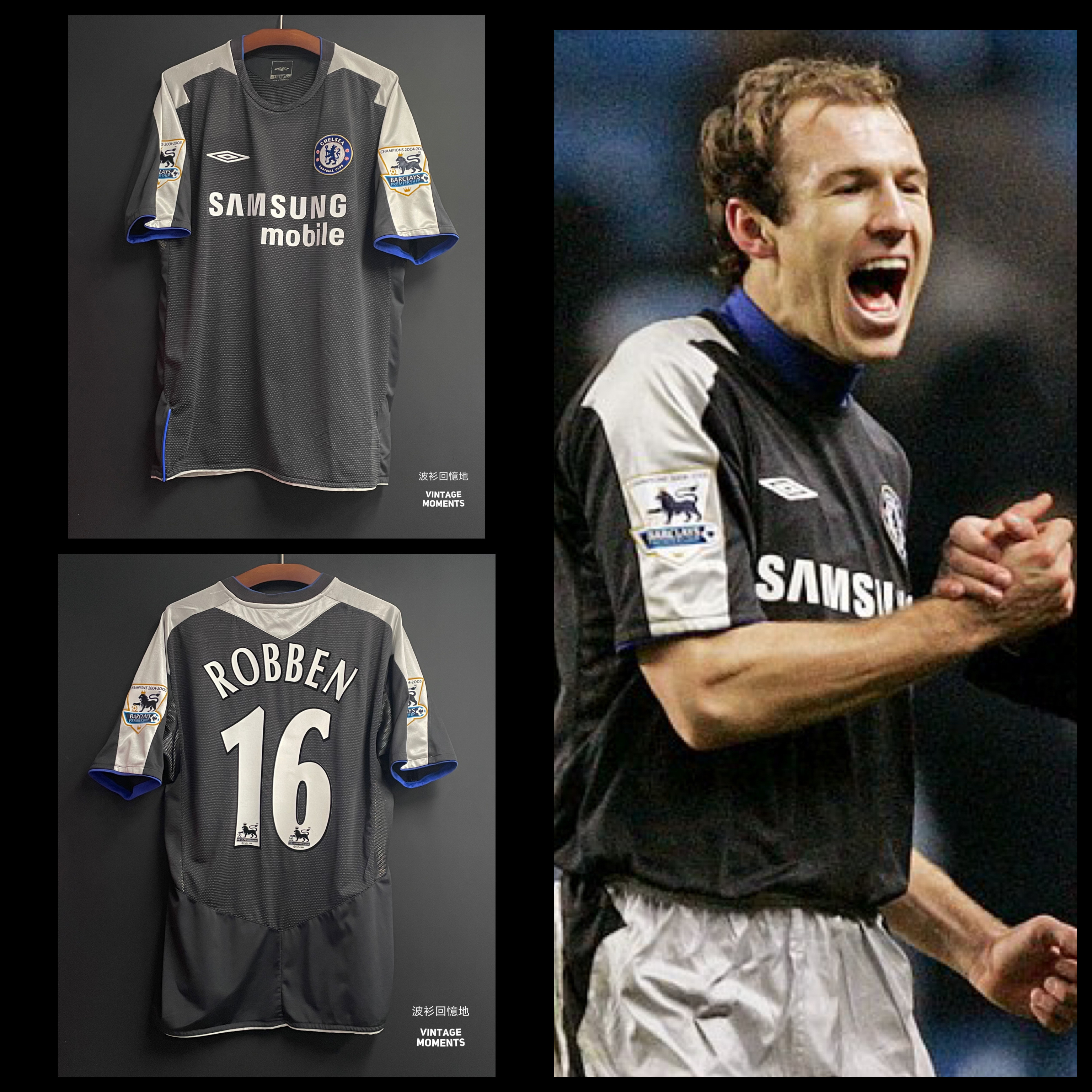 車路士05/06客場 洛賓 CHELSEA AWAY ROBBEN