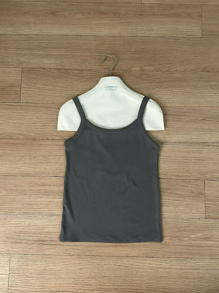 Spaghetti strap tank top #top112