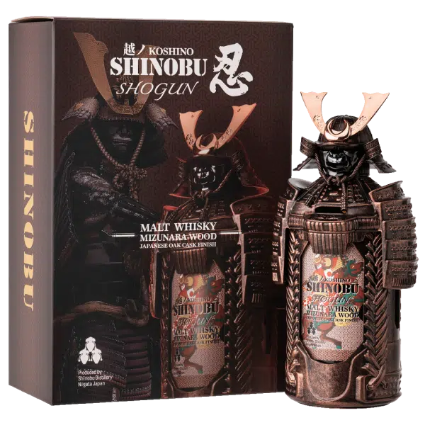 忍將軍純麥威士忌 SHINOBU SHOGUN Malt Whisky Set 43% 700ml