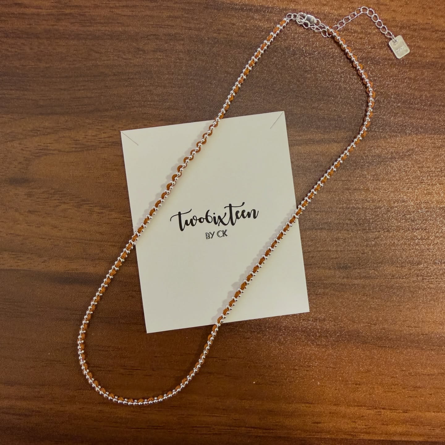 CUN46 編織繩頸鏈