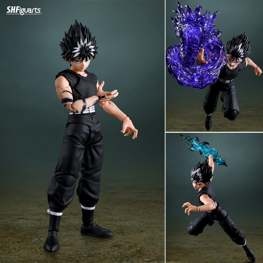 (預訂訂金 $200) (總價 $415) Bandai S.H.Figuarts 幽遊白書 飛影 (行版) SHF Hiei 