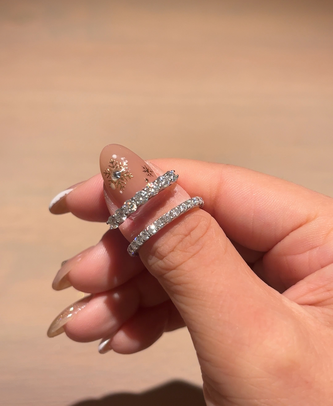 Classic Full Band Moissanite Ring