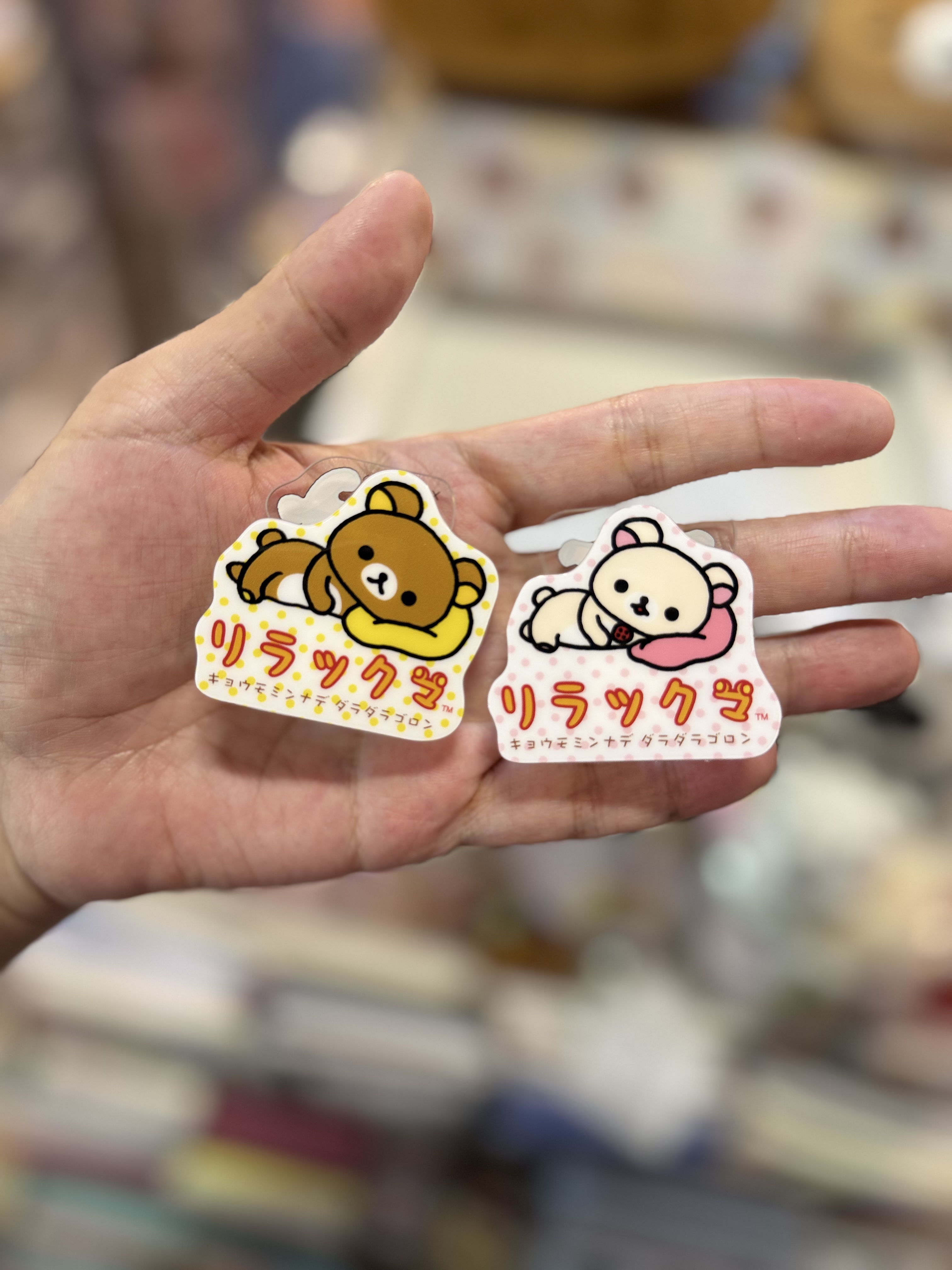 《現貨》全新日本限定RILAKKUMA對裝雙面夾仔