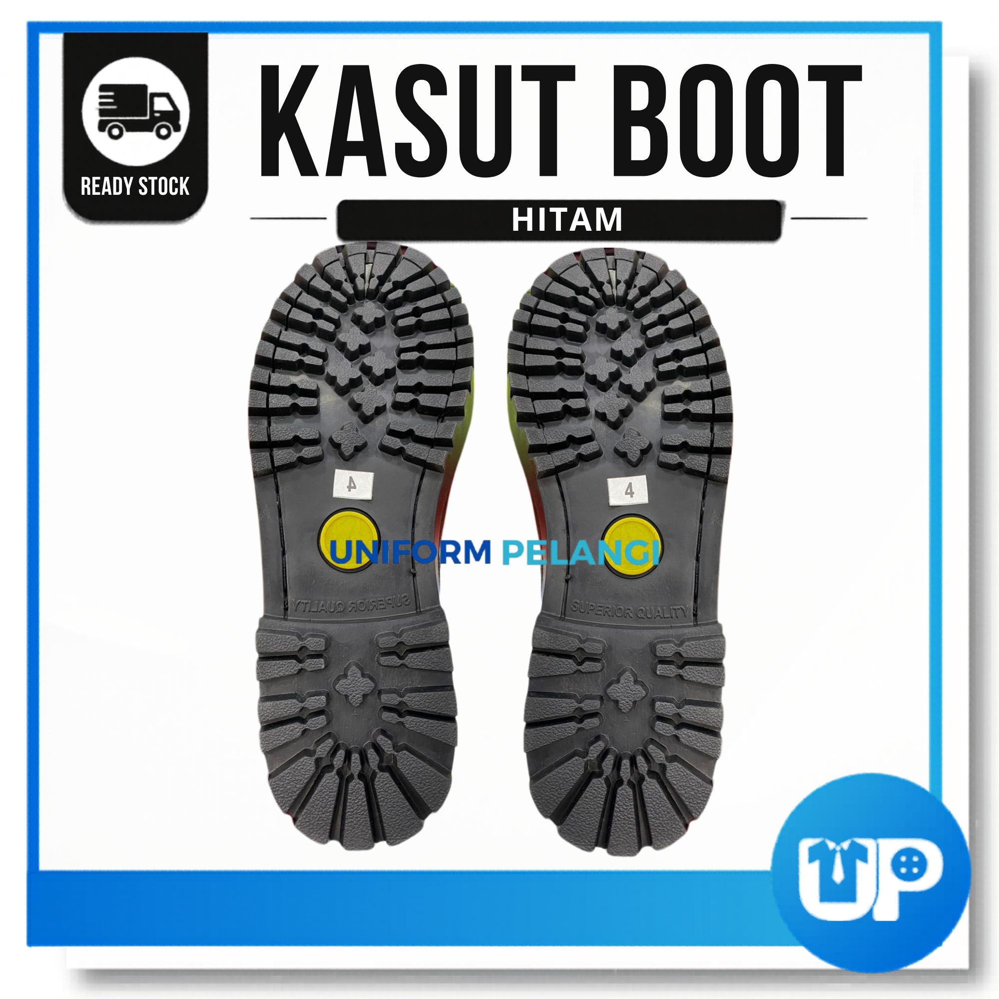 [PRE ORDER] Kasut Boot / Kasut Kawad / Kasut Kadet Persatuan / Boot Kawad Kaki Sekolah 