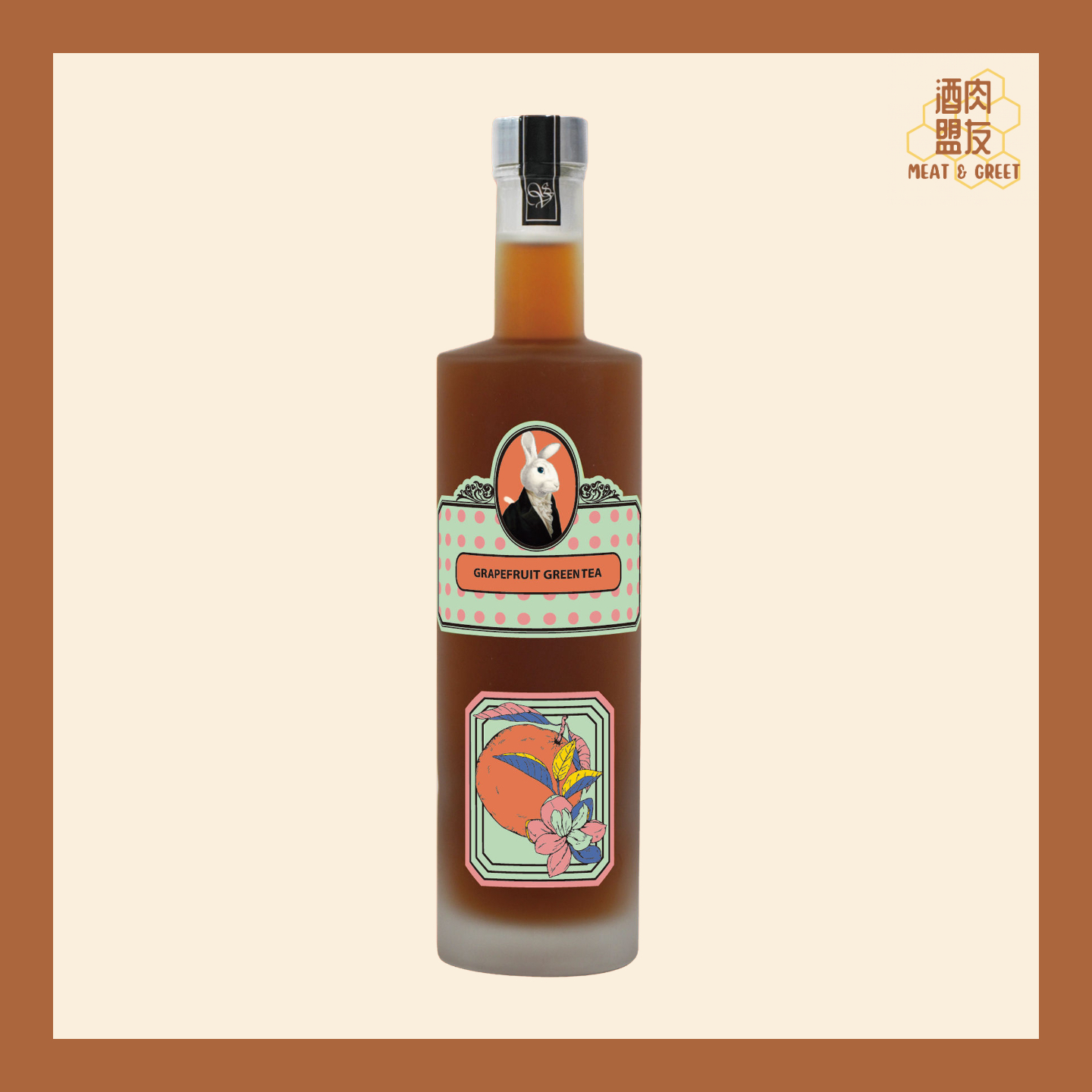 Bunnyville 兔兔酒 - 葡萄柚綠茶酒 Grapefruit Green Tea Liquor