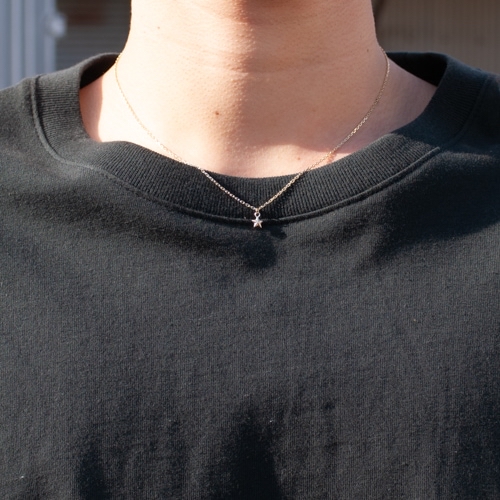 只按訂單生產~Atease DOUBLE STAR NECKLACE K10 pre order/訂購