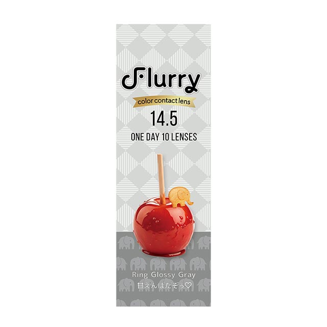 Flurry - Ring Glossy Gray (1day/10p)