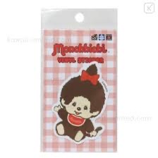 女Monchhichi  貼紙 