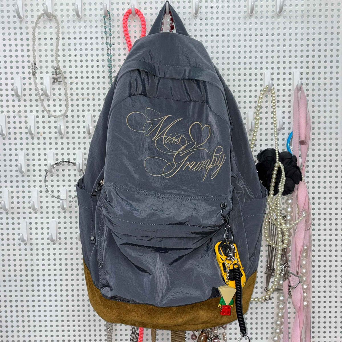 🇰🇷訂購｜SCULPTOR 26SS｜Grumpy Girl Nylon Backpack 3色 