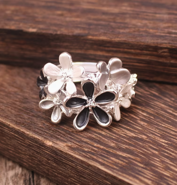Floral Style Rings