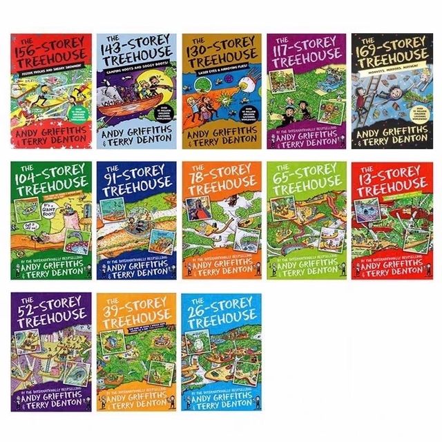 The Treehouse Collection　ツリーハウスシリーズ豪華13冊 the-13-storey-treehouse-