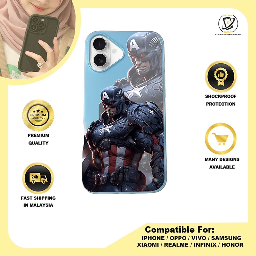 JELLY CASE PHONE FOR IPHONE - DESIGN CAPTAIN A