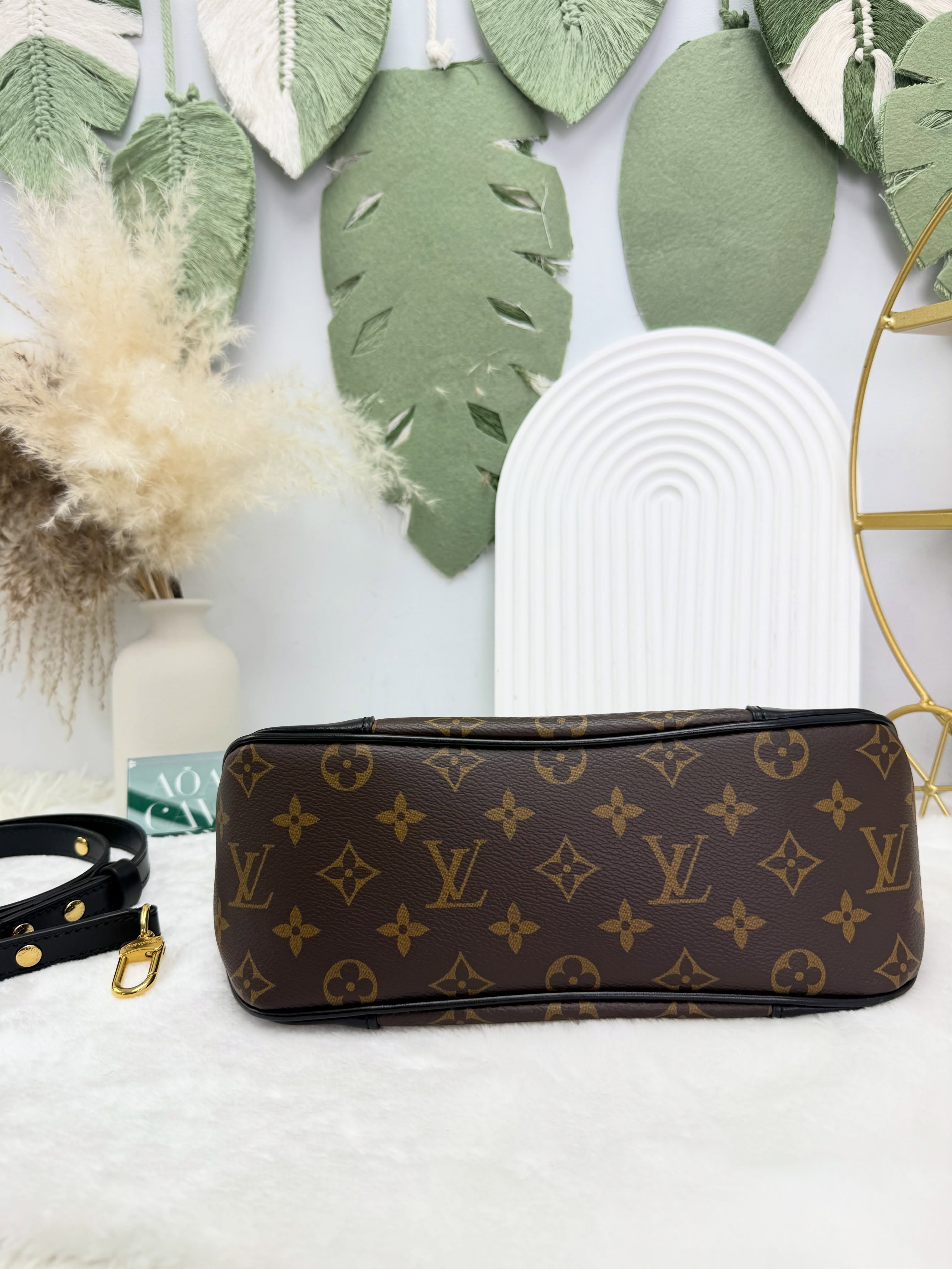 LV👜 PRE OWNED 🛍️老花黑牛🖤晶片款 有塵袋有單✨💼