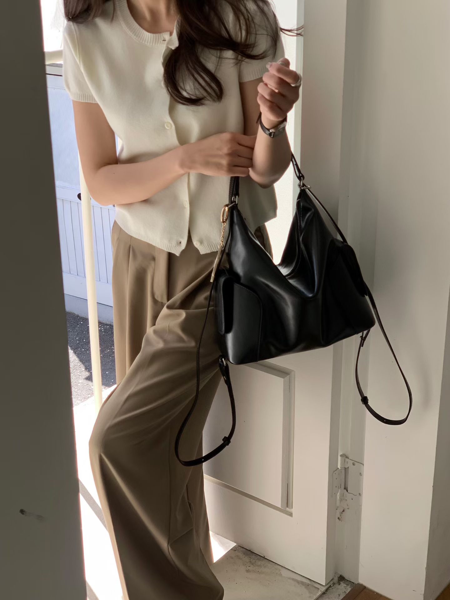 DM01_05 多用法Hobo bag (3色)