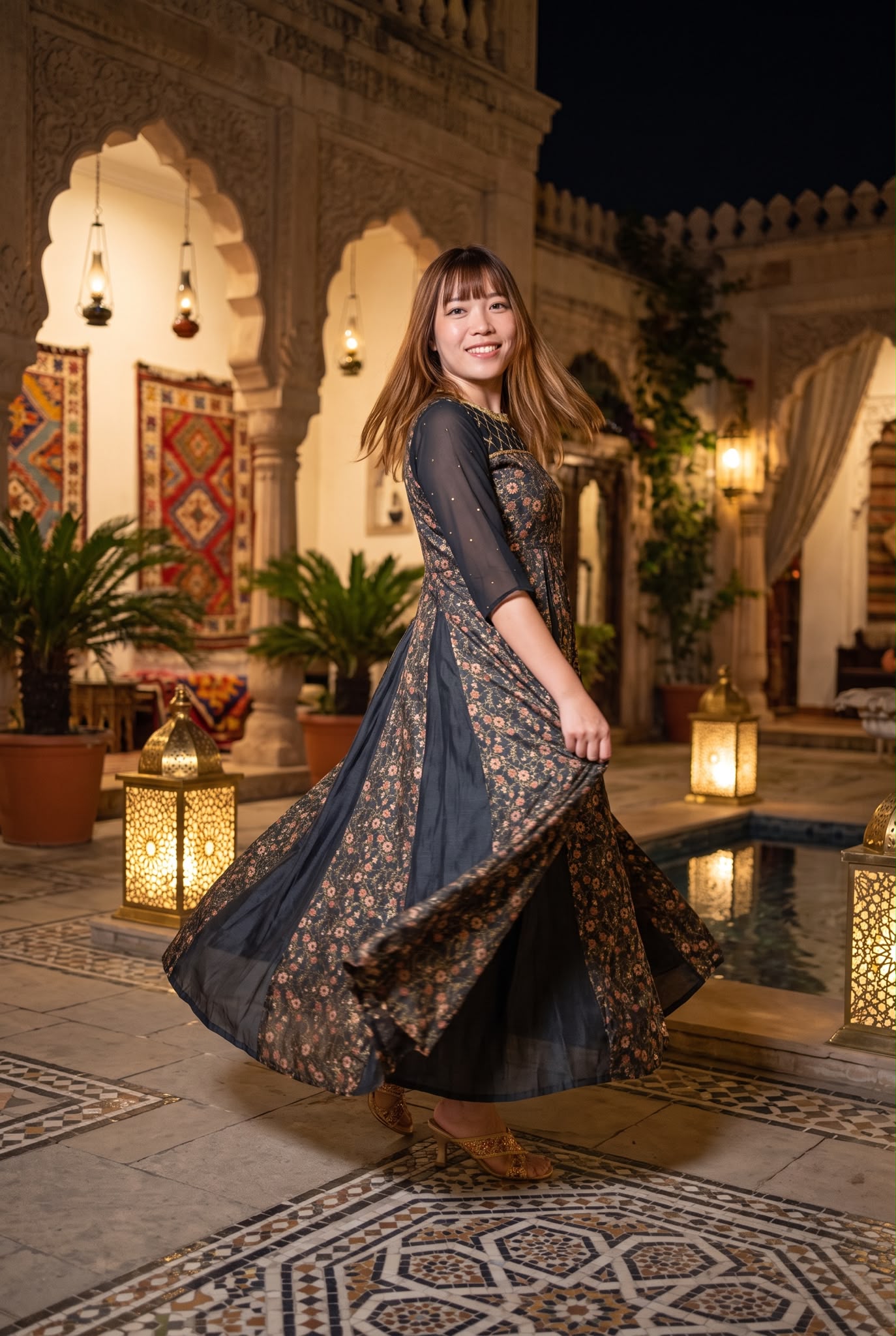 3072 Black Golden Stampling Black 10-cloth OP