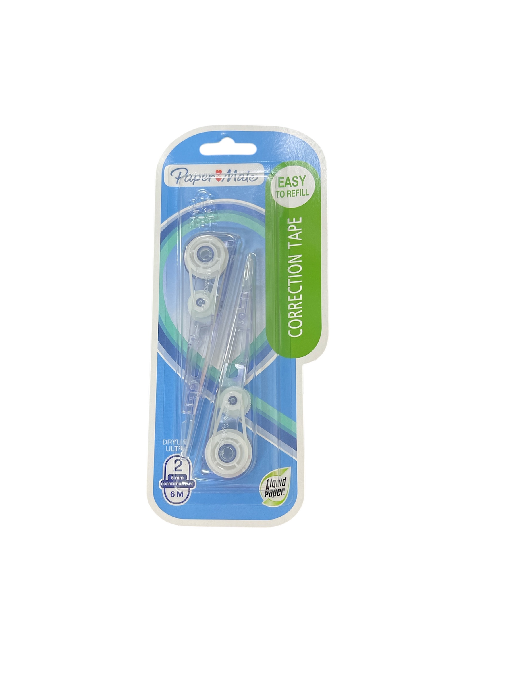 WH-606R Plus Correction Tape 6mm x 6m - Refill 2's