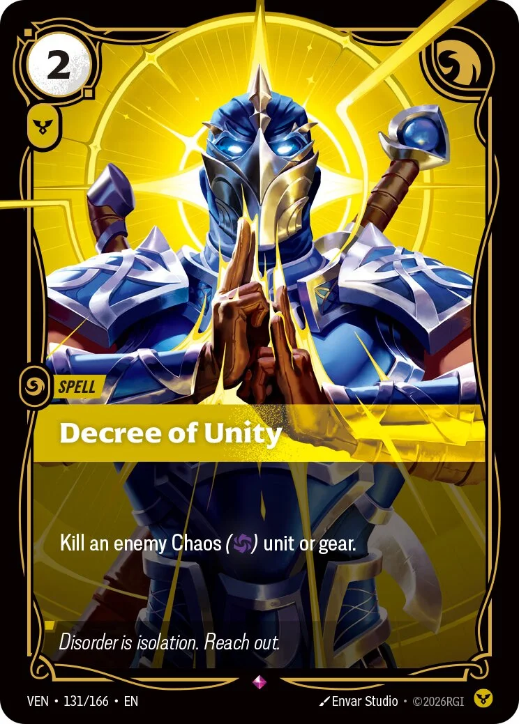 Vendetta - Rare - Order Rune (Set 4)