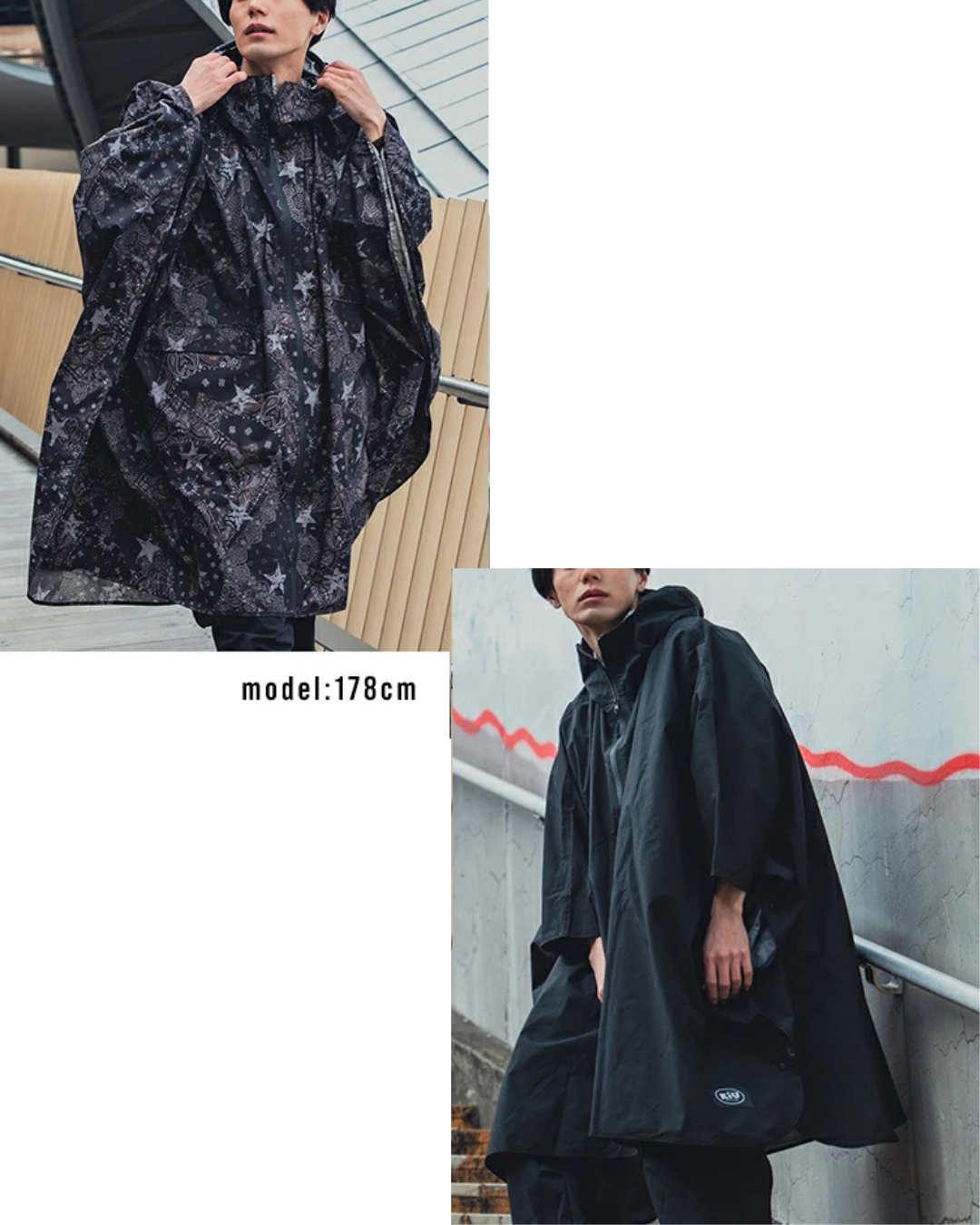 代購【 2026新色 日本 直送 KiU RAIN PONCHO 2nd  rain coat | 經典 防水 斗篷 雨褸 k405 】﻿﻿﻿﻿﻿