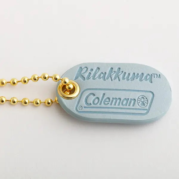 Coleman × 鬆弛熊 掛飾毛公仔（白熊）