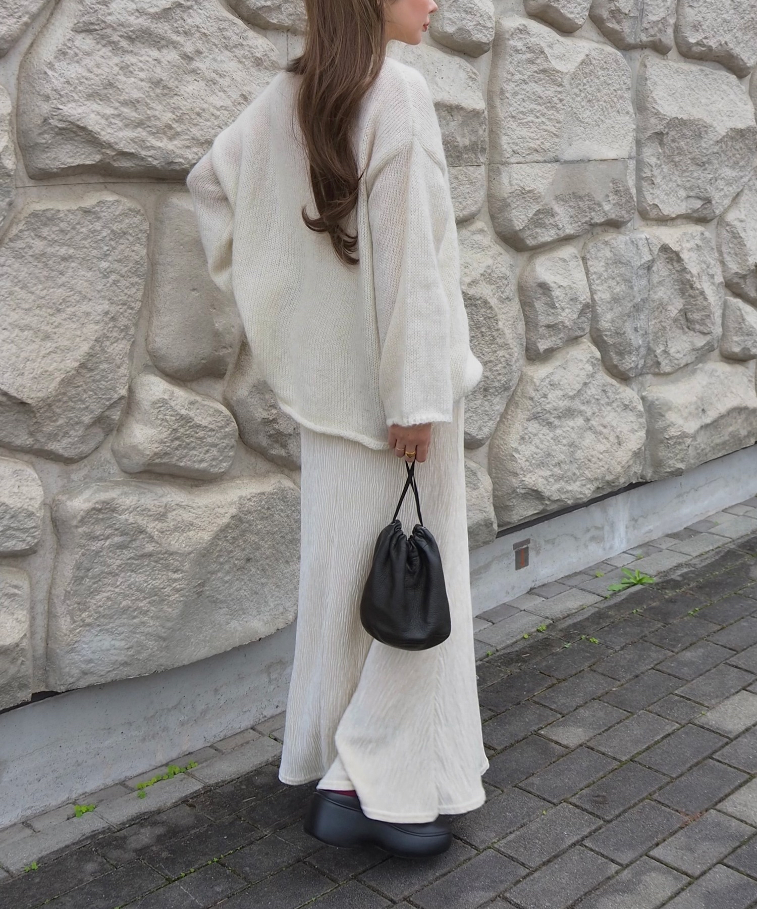 絲絨魚尾長裙【JS004】