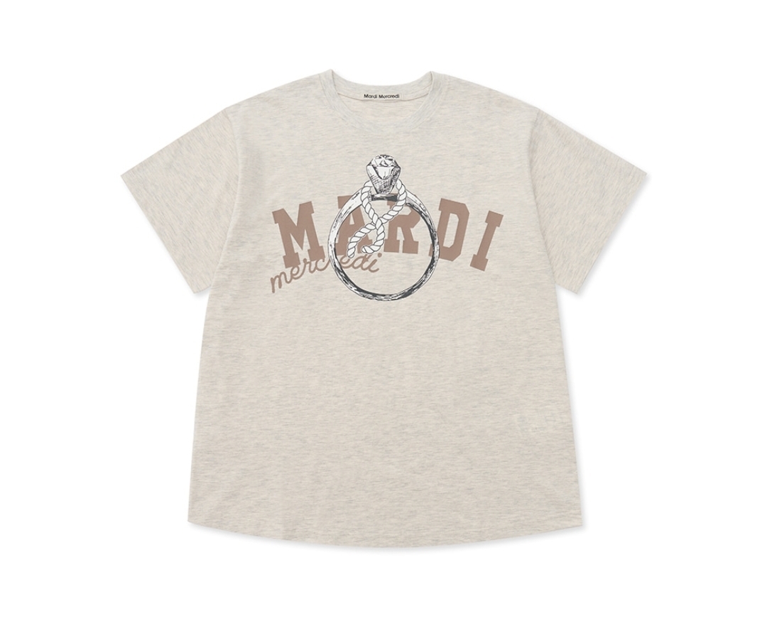Mardi Ring with Rock Tee