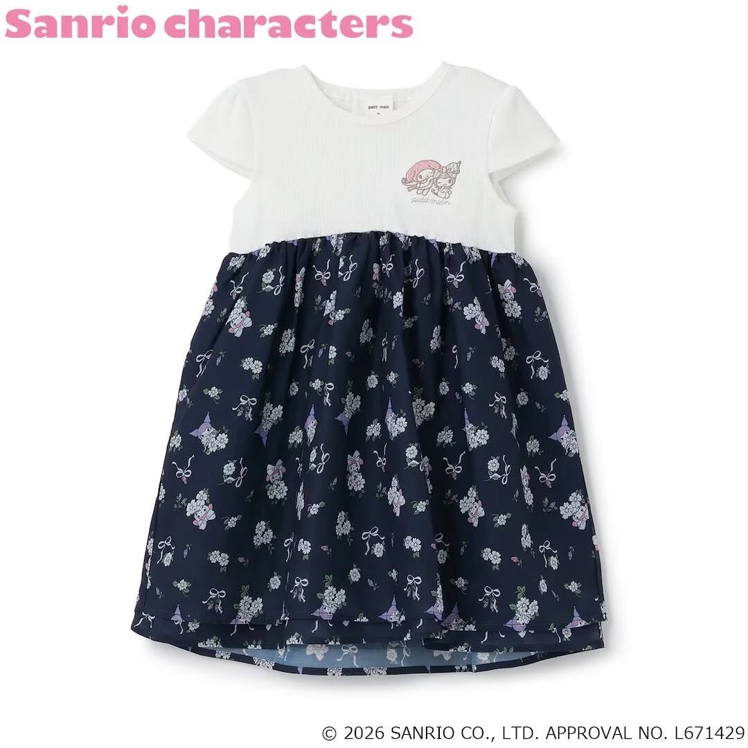 預訂款～快閃優惠‼️ 🇯🇵日單 petit main x Sanrio 連身裙