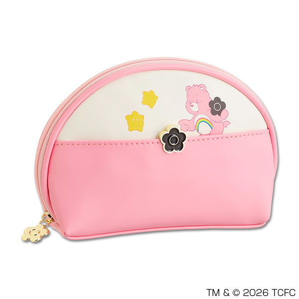 🎀【預訂】MARY QUANT x Care Bears Round pouch P