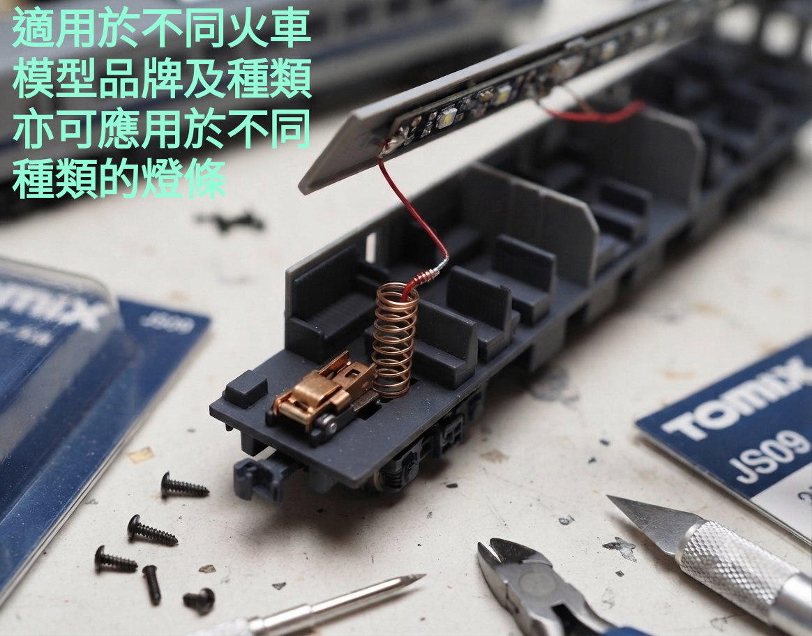 TOMIX JS06 集電彈弓/彈簧 L（長さ）＝7.5mm （四個裝）