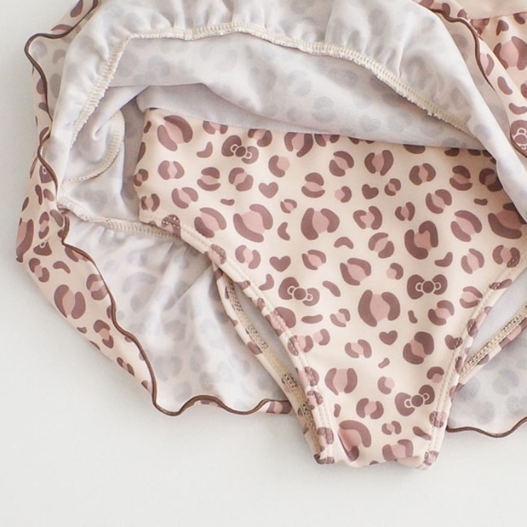 🇯🇵限量預訂 日本直送🇯🇵Sanrio Hello Kitty豹紋連身泳衣