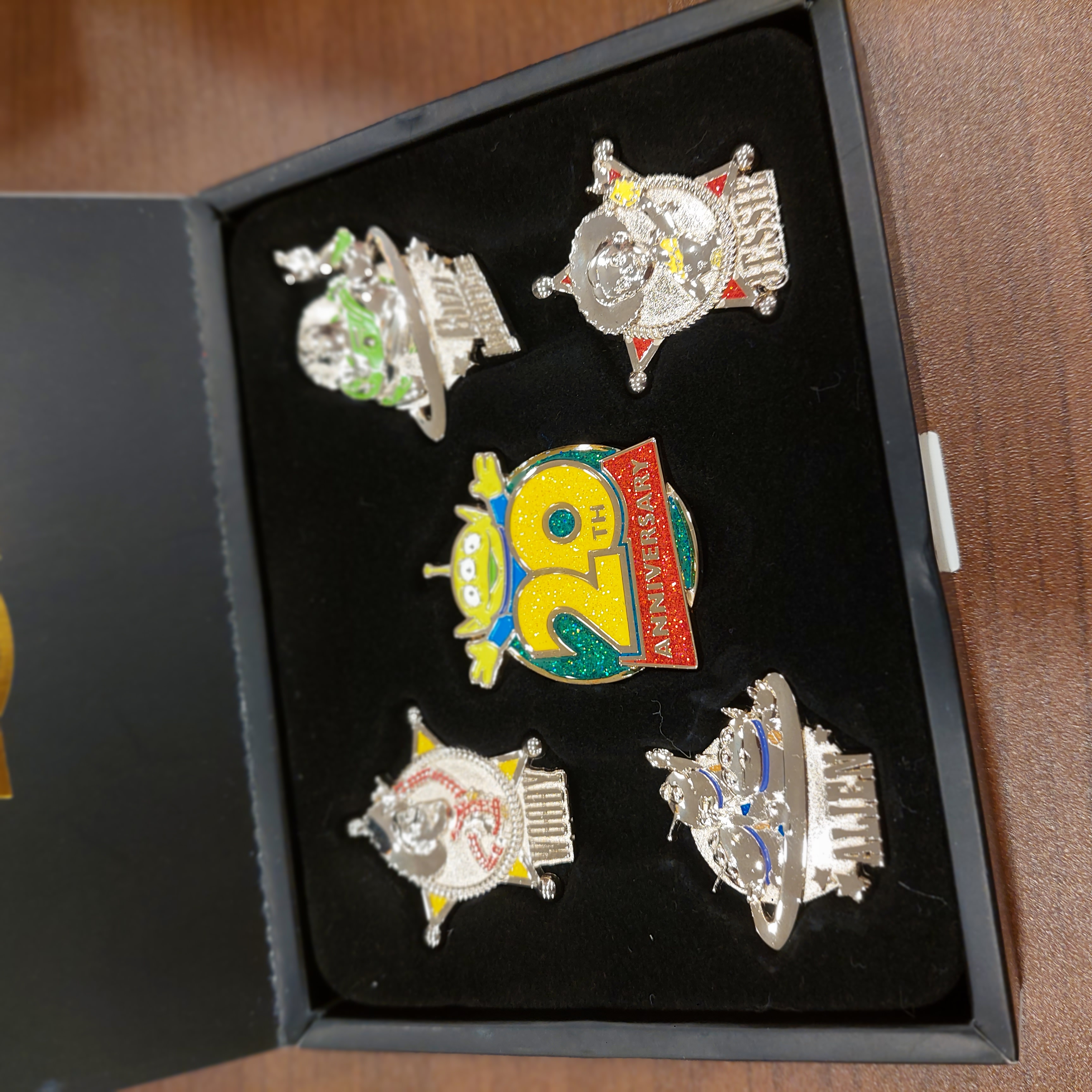 原裝日本 Disney Toy Story 玩具總動員 徽章 套裝 Pin set