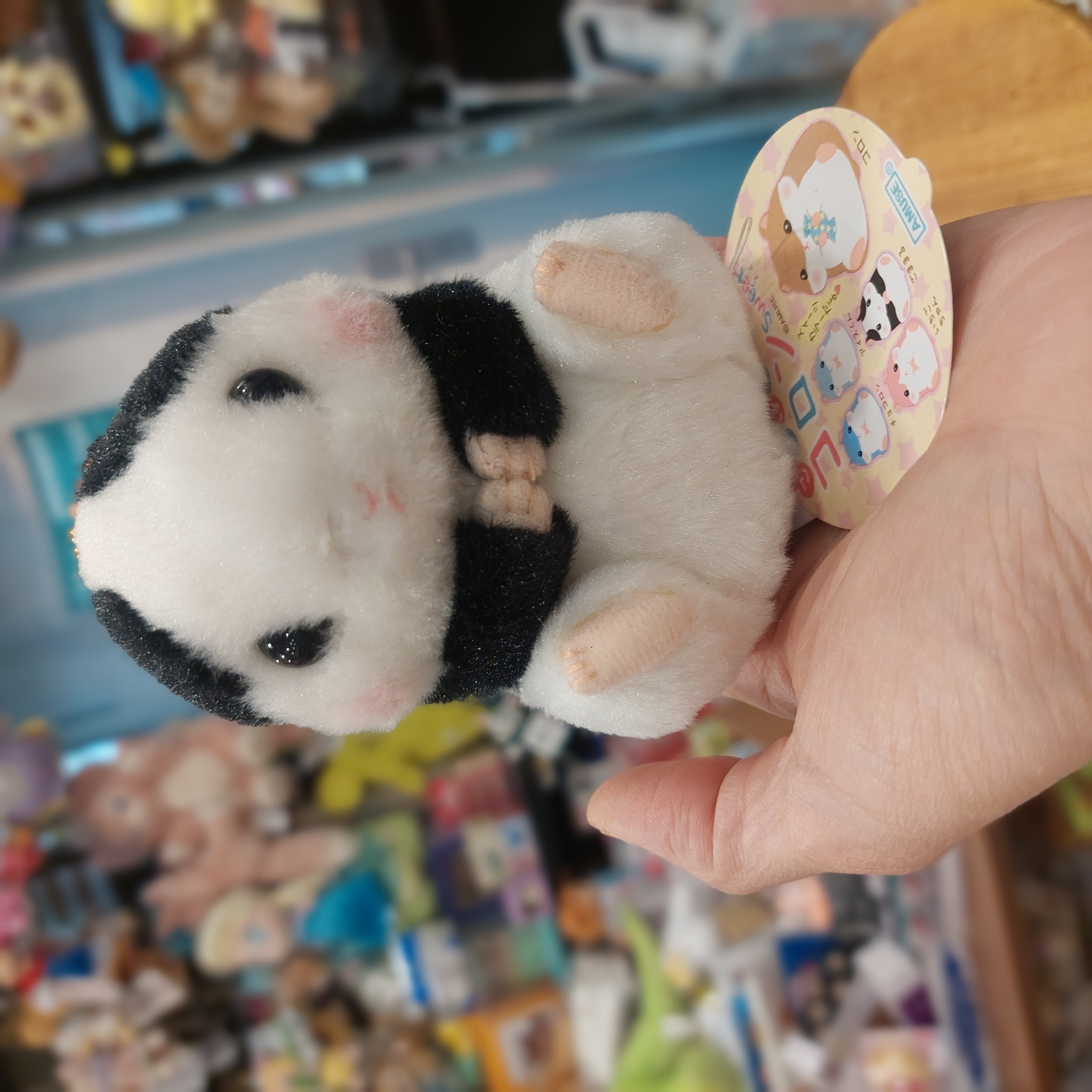 日本景品 小倉鼠 黑白色